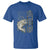 Funny Fishing Vintage Reel Cool Dad T Shirt Camo American Flag USA Bass Fish Fisherman