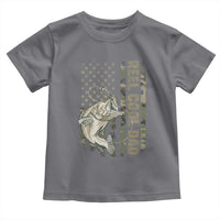 Funny Fishing Vintage Reel Cool Dad Toddler T Shirt Camo American Flag USA Bass Fish Fisherman