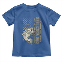 Funny Fishing Vintage Reel Cool Dad Toddler T Shirt Camo American Flag USA Bass Fish Fisherman