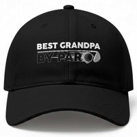Golf Grandpa Baseball Cap Best Grandpa By Par Golfing Golfer Funny Fathers Day Gifts