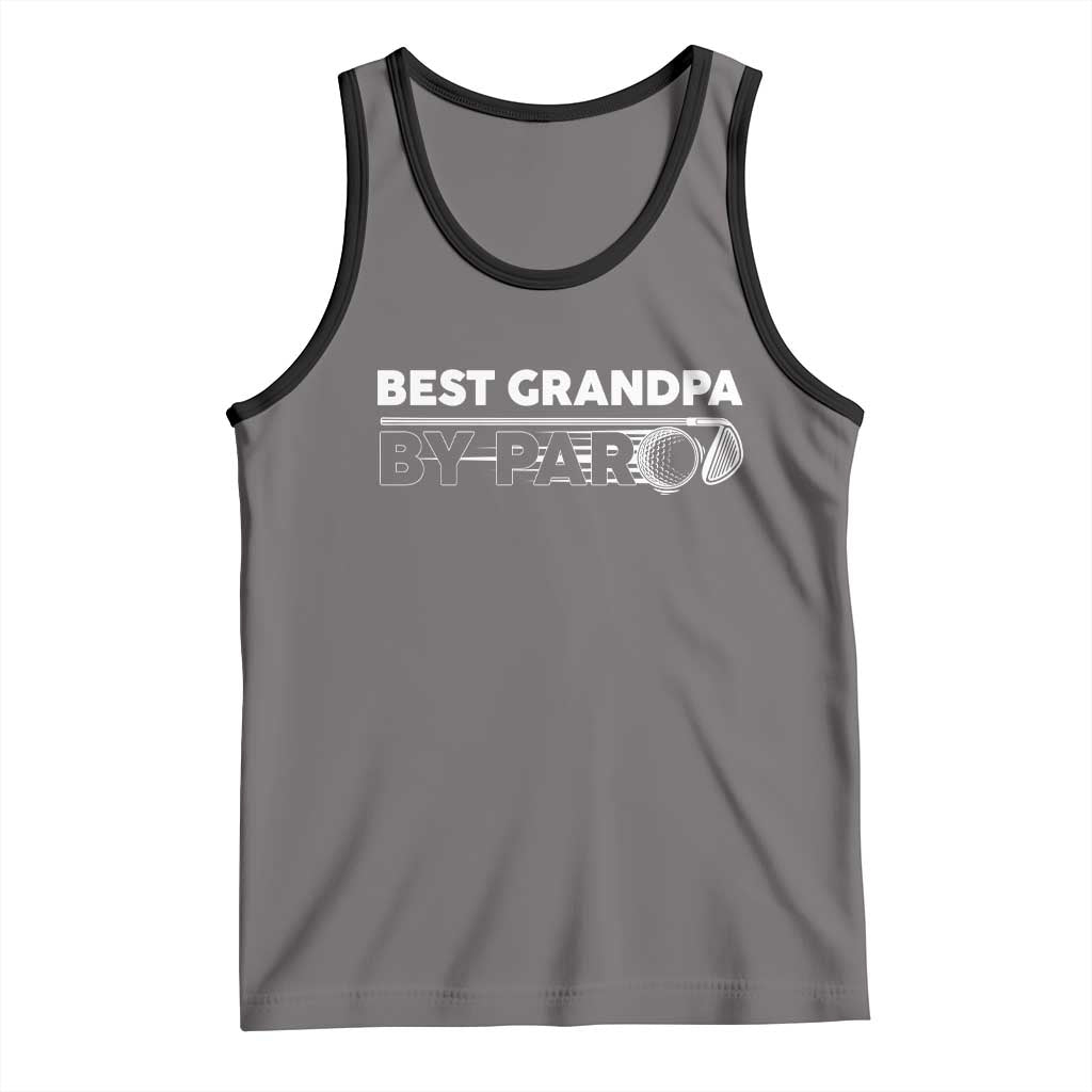 Golf Grandpa Tank Top Best Grandpa By Par Golfing Golfer Funny Fathers Day Gifts