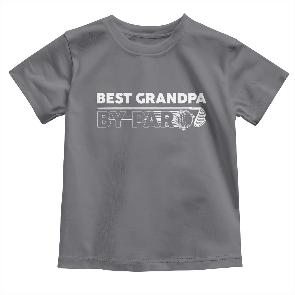 Golf Grandpa Toddler T Shirt Best Grandpa By Par Golfing Golfer Funny Fathers Day Gifts