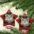 Rage Is Consuming Me Cat Christmas Ornament Funny Weird Humor Silly Cat Meme - Wonder Print Shop