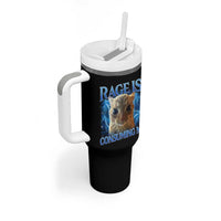 Rage Is Consuming Me Cat Meme Tumbler With Handle Funny Weird Humor Cat Face Bootleg - Wonder Print Shop