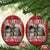 Funny Alpha Wolf Meme Christmas Ornament Whatever Daddy Wants Daddy Gets Cringe Humor - Wonder Print Shop