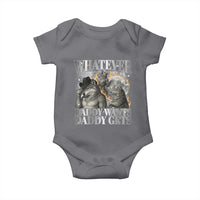 Funny Alpha Wolf Meme Baby Onesie Whatever Daddy Wants Daddy Gets Cringe Humor - Wonder Print Shop