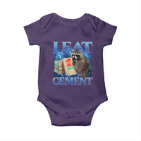 I Eat Cement Baby Onesie Cursed Raccoon Funny Oddly Dank Meme Gen Z - Wonder Print Shop