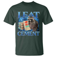 I Eat Cement T Shirt Cursed Raccoon Funny Oddly Dank Meme Gen Z - Wonder Print Shop