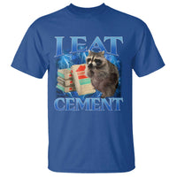 I Eat Cement T Shirt Cursed Raccoon Funny Oddly Dank Meme Gen Z - Wonder Print Shop