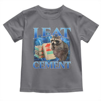 I Eat Cement Toddler T Shirt Cursed Raccoon Funny Oddly Dank Meme Gen Z - Wonder Print Shop