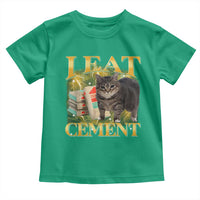 I Eat Cement Cat Meme Toddler T Shirt Funny Internet Memes Bootleg Cursed Cat Lovers - Wonder Print Shop
