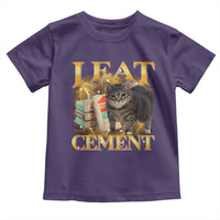 I Eat Cement Cat Meme Toddler T Shirt Funny Internet Memes Bootleg Cursed Cat Lovers - Wonder Print Shop