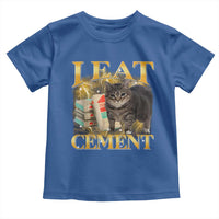 I Eat Cement Cat Meme Toddler T Shirt Funny Internet Memes Bootleg Cursed Cat Lovers - Wonder Print Shop