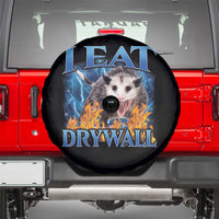 Possum Meme Spare Tire Cover I Eat Drywall Opossum Funny Weird Cursed Internet Memes - Wonder Print Shop