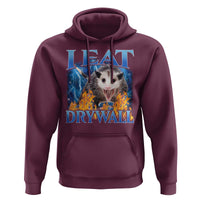 Possum Meme Hoodie I Eat Drywall Opossum Funny Weird Cursed Internet Memes - Wonder Print Shop