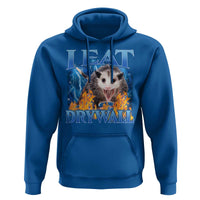 Possum Meme Hoodie I Eat Drywall Opossum Funny Weird Cursed Internet Memes - Wonder Print Shop