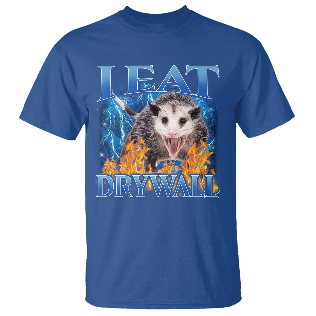 Possum Meme T Shirt I Eat Drywall Opossum Funny Weird Cursed Internet Memes - Wonder Print Shop