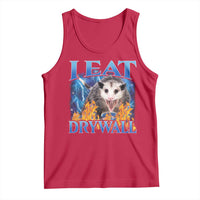 Possum Meme Tank Top I Eat Drywall Opossum Funny Weird Cursed Internet Memes - Wonder Print Shop