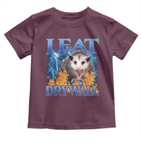 Possum Meme Toddler T Shirt I Eat Drywall Opossum Funny Weird Cursed Internet Memes - Wonder Print Shop