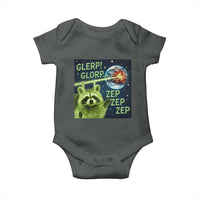 Funny Alien Raccoon Meme Baby Onesie Glerp Glorp Brainrot Stupid Gift - Wonder Print Shop