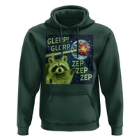 Funny Alien Raccoon Meme Hoodie Glerp Glorp Brainrot Stupid Gift - Wonder Print Shop