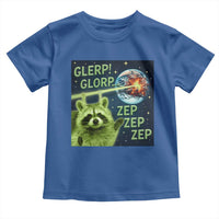 Funny Alien Raccoon Meme Toddler T Shirt Glerp Glorp Brainrot Stupid Gift - Wonder Print Shop