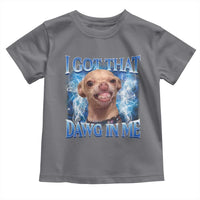I Got That Dawg in Me Chihuahua Toddler T Shirt Funny Ironic Meme Viral Quote - Wonder Print Shop