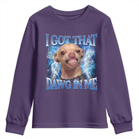 I Got That Dawg in Me Chihuahua Youth Sweatshirt Funny Ironic Meme Viral Quote - Wonder Print Shop