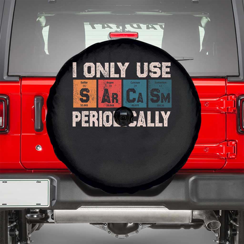 Sarcasm Periodic Table Spare Tire Cover Element Weird Science Joke Gift - Wonder Print Shop