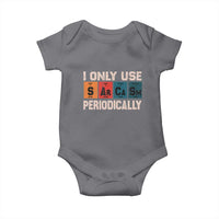 Sarcasm Periodic Table Baby Onesie Element Weird Science Joke Gift - Wonder Print Shop