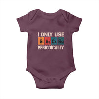 Sarcasm Periodic Table Baby Onesie Element Weird Science Joke Gift - Wonder Print Shop