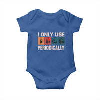 Sarcasm Periodic Table Baby Onesie Element Weird Science Joke Gift - Wonder Print Shop