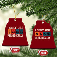Sarcasm Periodic Table Ceramic Ornament Element Weird Science Joke Gift - Wonder Print Shop
