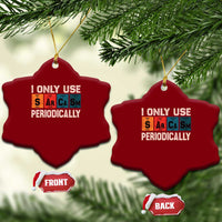 Sarcasm Periodic Table Ceramic Ornament Element Weird Science Joke Gift - Wonder Print Shop