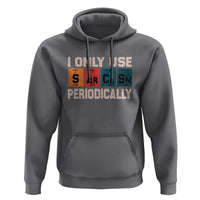 Sarcasm Periodic Table Hoodie Element Weird Science Joke Gift - Wonder Print Shop