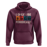 Sarcasm Periodic Table Hoodie Element Weird Science Joke Gift - Wonder Print Shop