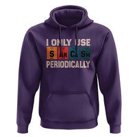 Sarcasm Periodic Table Hoodie Element Weird Science Joke Gift - Wonder Print Shop