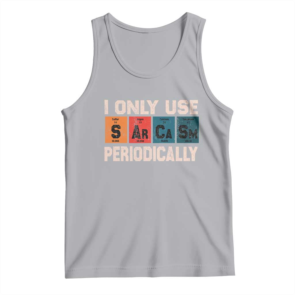Sarcasm Periodic Table Tank Top Element Weird Science Joke Gift - Wonder Print Shop