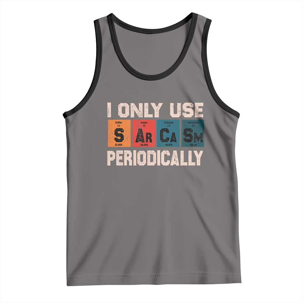 Sarcasm Periodic Table Tank Top Element Weird Science Joke Gift - Wonder Print Shop