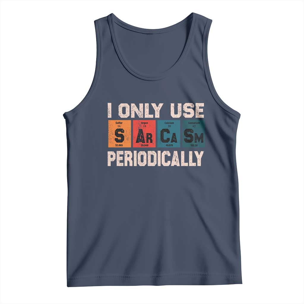 Sarcasm Periodic Table Tank Top Element Weird Science Joke Gift - Wonder Print Shop