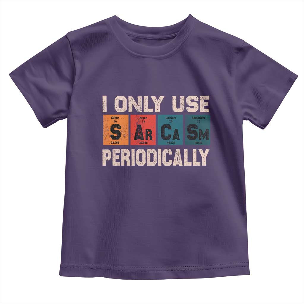Sarcasm Periodic Table Toddler T Shirt Element Weird Science Joke Gift - Wonder Print Shop