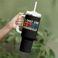 Sarcasm Periodic Table Tumbler With Handle Element Weird Science Joke Gift - Wonder Print Shop