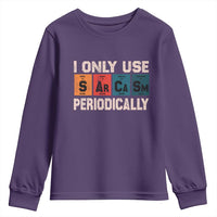 Sarcasm Periodic Table Youth Sweatshirt Element Weird Science Joke Gift - Wonder Print Shop