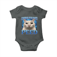 Meme Cat Baby Onesie Funny Weird Humor Consider Your Pants Peed - Wonder Print Shop