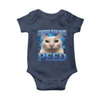 Meme Cat Baby Onesie Funny Weird Humor Consider Your Pants Peed - Wonder Print Shop
