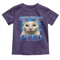 Meme Cat Toddler T Shirt Funny Weird Humor Consider Your Pants Peed - Wonder Print Shop