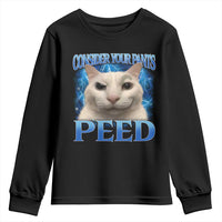 Meme Cat Youth Sweatshirt Funny Weird Humor Consider Your Pants Peed - Wonder Print Shop