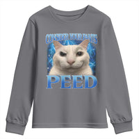 Meme Cat Youth Sweatshirt Funny Weird Humor Consider Your Pants Peed - Wonder Print Shop