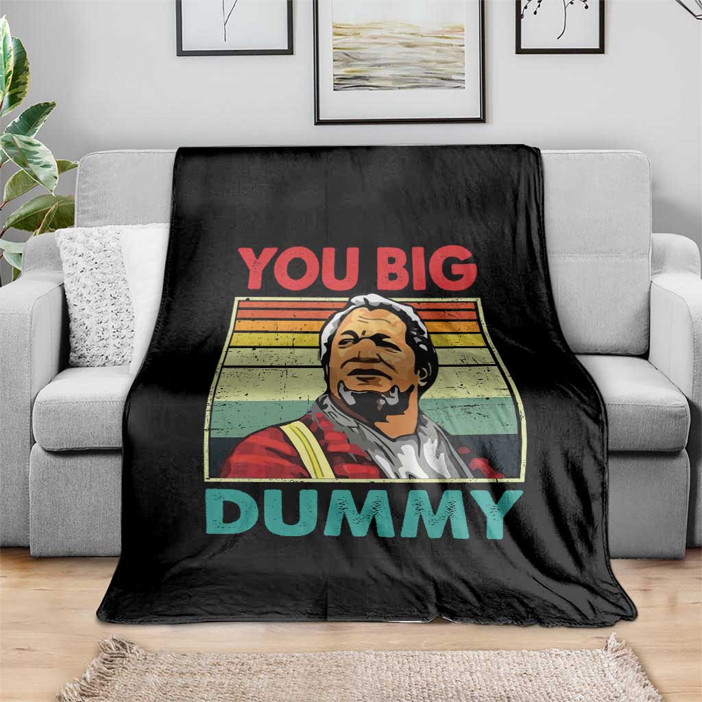 You Big Dummy Sanford Throw Blanket Funny 90s Meme - Wonder Print Shop