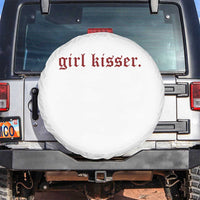 Girl Kisser Spare Tire Cover Funny Lesbian Pride - Wonder Print Shop